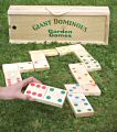 Giant dominoes hire Scotland — giant dominoes set