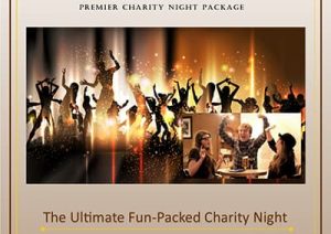 Premier Disco charity fun night Scotland fundraising event with races quiz and games