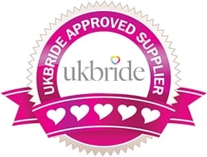 UKbride approved supplier badge - Premier Disco is a verified and approved wedding DJ supplier