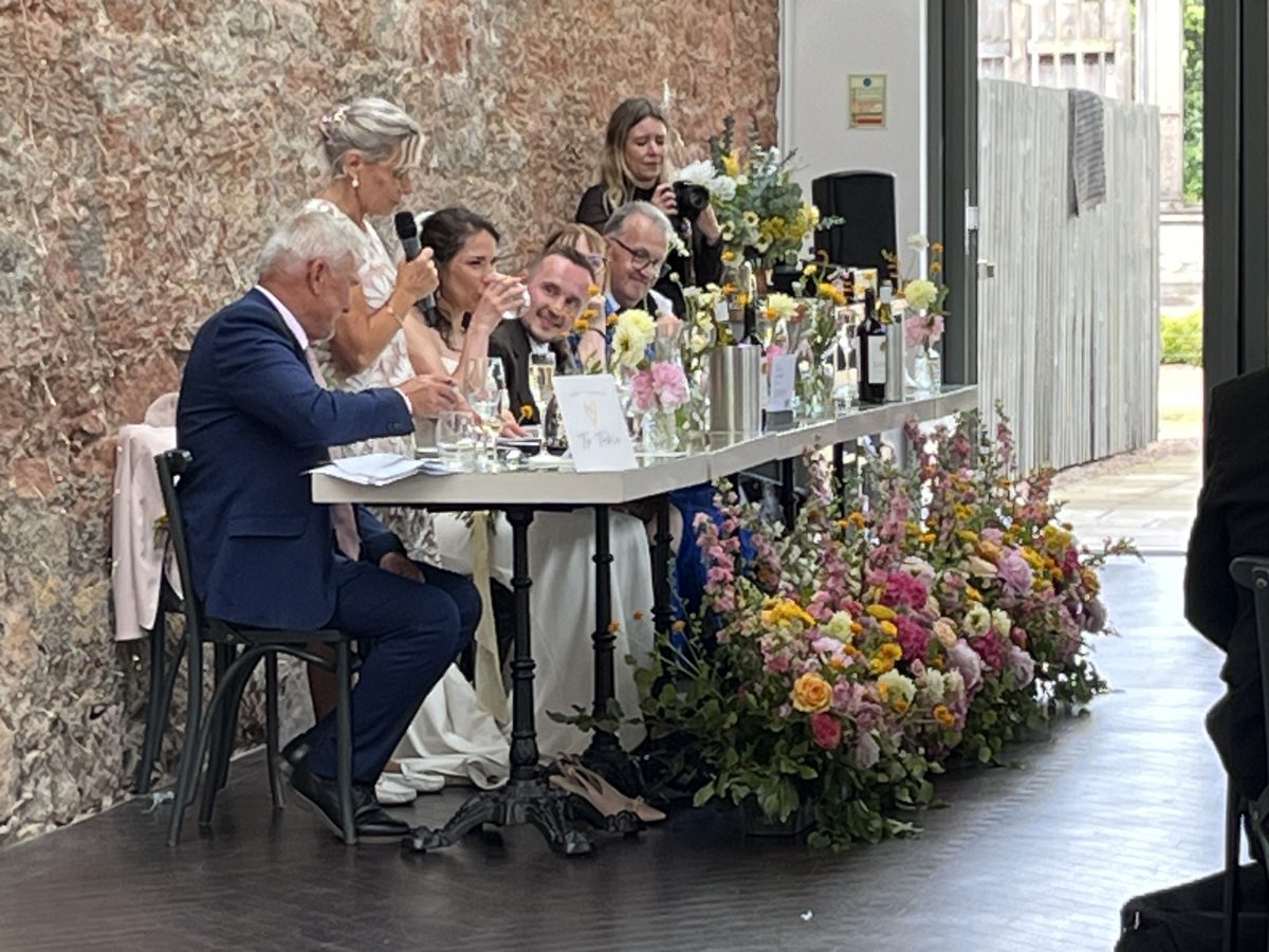 Speeches at Restoration Yard, Dalkeith Country Park