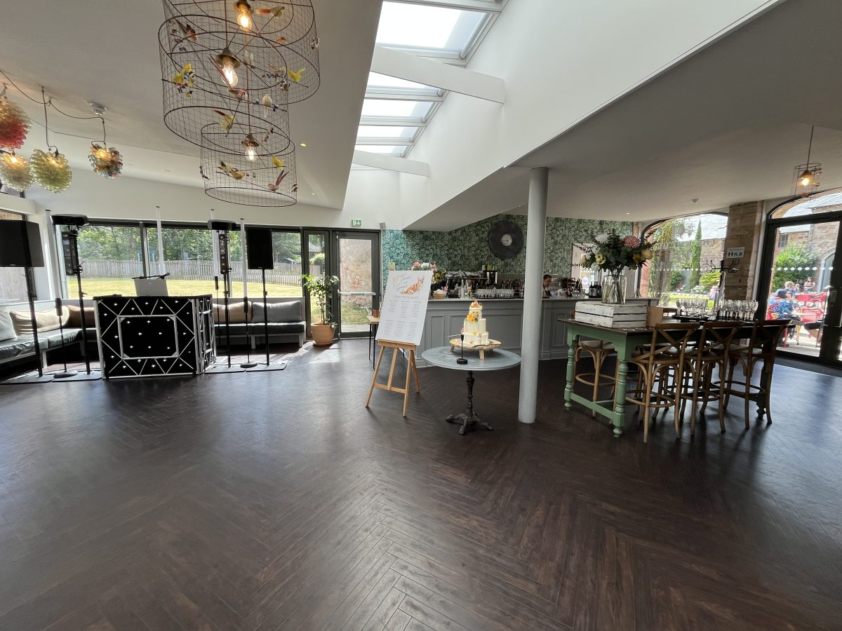 Room overview at Restoration Yard, Dalkeith Country Park