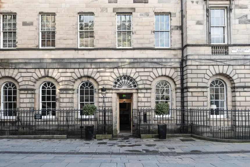 The Signet Library on Parliament Square, Edinburgh — the venue we cover as DJ at the Signet Library